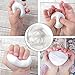 COMIART Air Dry Ultra Light Plasticine and Modeling Clay White Color 100g (5x20g/bag)