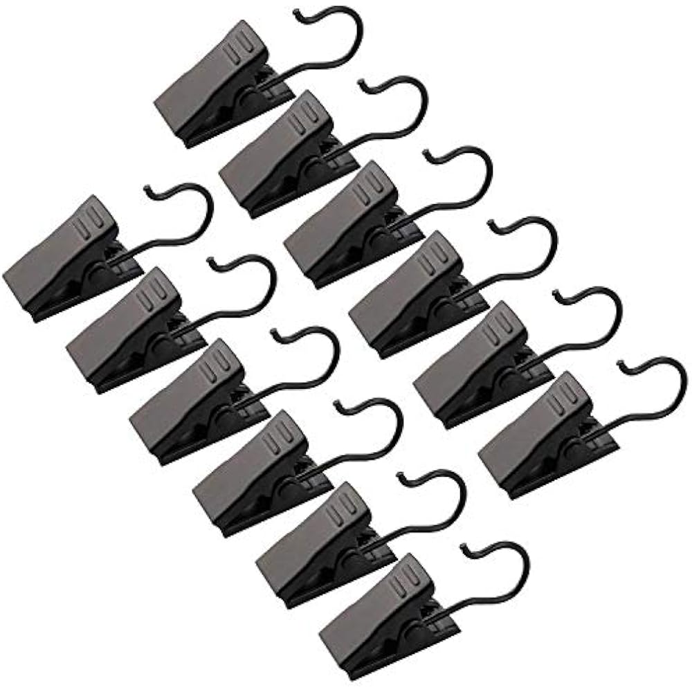 120 Utility Hooks Pack Clip Set Curtain Clips Curtain,Photos,Home
