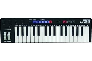 midiplus AKM322 mini size 32 keys USB MIDI Keyboard Controller