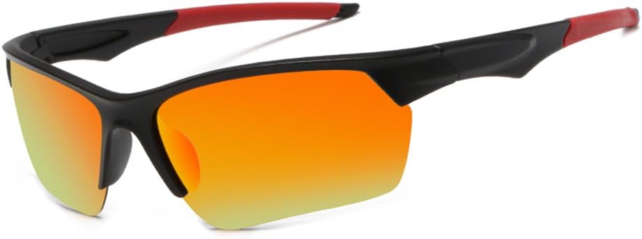 Night Vision Driving Glasses, DAUCO Cycling Glasses and Sports Sunglasses, Anti-glare HD Vision - UV Protection Night Driving Glasses,Safety Sunglasses for Ladies and Men