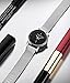 Stuhrling Original Women's Ascot Casatorra Elite Stainless Steel Watch with Diamond (Silver-Black)