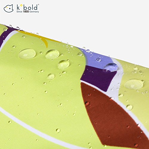 Kobold Compact Art Umbrella Lightweight Parasol Umbrellas Travel for Sun Rain UV Protection (Yellow) - Thumbnail 2