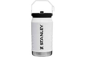 Stanley IceFlow 2.0 Flip Straw Jug with Handle 64 oz | Twist On Lid and Flip Up Straw | Leakproof for Travel and Sports | Ins