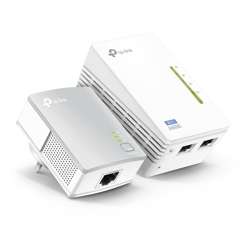 TP Link AV500 300Mbps Wi-Fi Powerline Extender Starter Kit