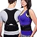 Posture Corrector Clavicle Support Brace for Women Men, Best Fully Adjustable Support Shoulder Back, Provides Lumbar Support, back support, Fix Upper Back Pain, Posture Support Improves Posture (L)