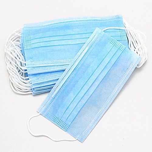 Deole(TM) 50Pcs Elastic Ear Loop Disposable Medical Dust Surgical Dustproof Face Mouth Masks Respirator