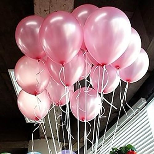 LBZEZR 100pcs 10 Inch Colorful Pearl Latex Balloons For Party Wedding Birthday