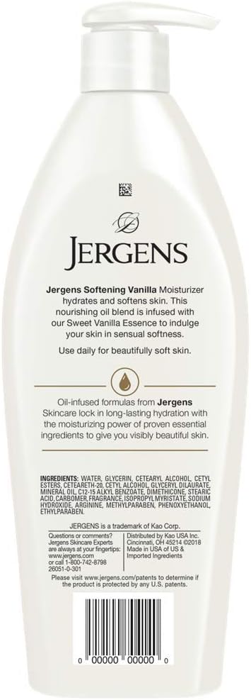 jergens vanilla lotion