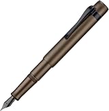 Hongdian M2 Black Forest Mini Fountain Pen Medium Nib Aluminium 10.5cm view 2
