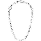 GAVU Women's Crystal Necklace, Hand-Knotted Crystal Beaded Necklace for Women