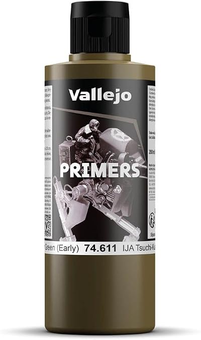 Vallejo Model Color 200 ml Polyurethane Primer IJA Tsuchi Kusa