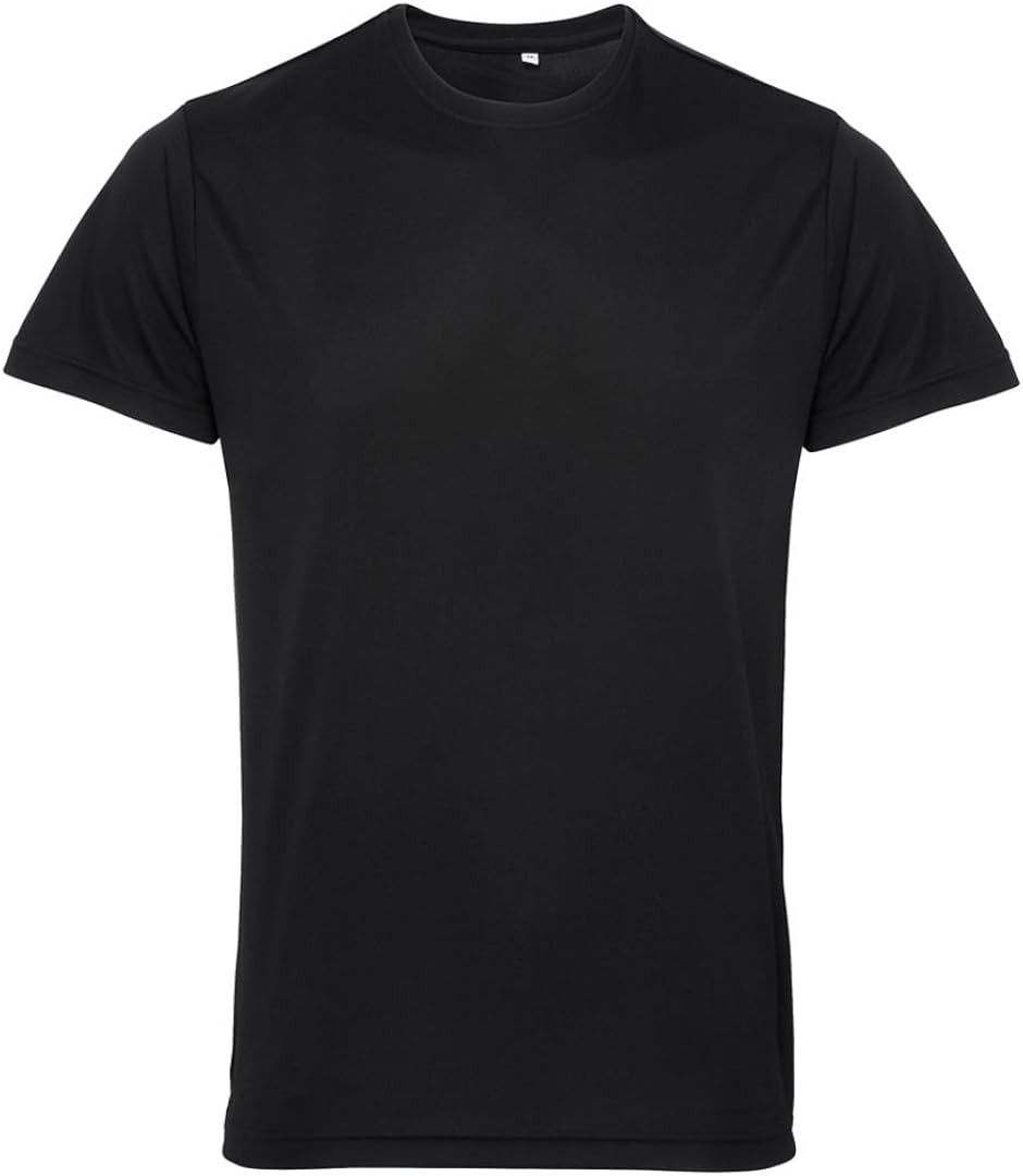 plain black sports t shirt