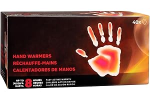 Little Hottie's Hand Warmers – Box of 40 Pairs, Air-Activated Heat Packs (Up to 8 Hours)