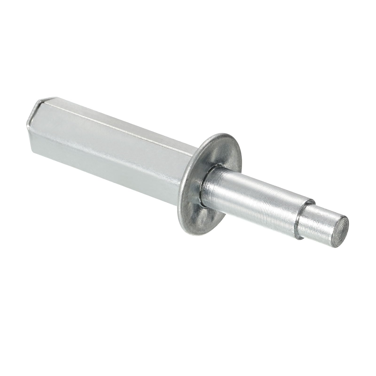 uxcell Bifold Door Hardware, Bi-Fold Door Top Pivot C, Bifold Closet Door Hardware Repair Part Kit for Sliding Wardrobe Doors Folding Door, Silver