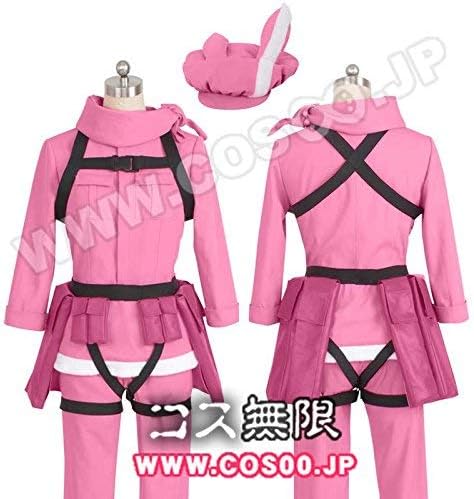 Cossky ソードアート オンライン オルタナティブ 超目玉 ガンゲイル オンライン風 小比類巻 香蓮風 コスプレ衣装 女性s Cosplay 仮装 イベンド 変装