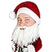 Beard Head Barbarian Santa Beard Hat - Original Handmade Knit Santa Hat with Removable Beard