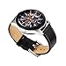 Galaxy Watch 46mm Bands, Galaxy Watch 3 45mm Band with Quick Release Pins, 2 Pack Comfortable and Durable Genuine Leather Straps Compatible with Samsung Smartwatch Brown and Black