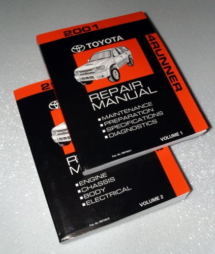 2001 Toyota 4runner Repair Manuals 2 Volume Set Toyota Motor Corporation Amazon Com Books