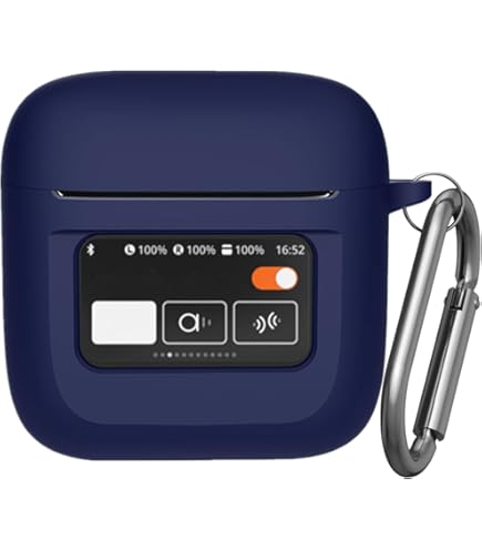 SURITCH - Funda Protectora Para Beats Studio Buds 2021, Studio Buds+ Plus 2023 Con Mosquetón