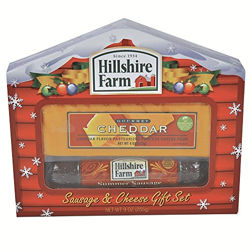 Hillshire Farm Summer Sausage & Cheddar Cheese Christmas Gift Set