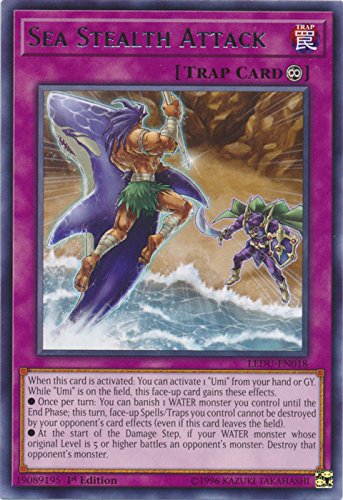 Sea Stealth Attack - LEDU-EN018 - Rare - 1st Edition - Legendary Duelists (1st Edition)
