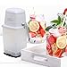 Tilevo Manual Ice Crusher Stainless Steel Blade Crushes Ice to Your Desired Size Non-Slip Easy to Use Portable Hand Crank Ice Crushers