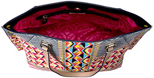 กระเป๋าสะพายไหล่(tote) coral trina turk azulejo bungalow