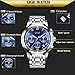 Watches Men Luxury Brand Chronograph Men Sports Watches Waterproof Full Steel Quartz Men's Watch