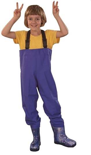 'Gordano' Kinder-Angelhose, mit Stiefeln, Größe 22–35