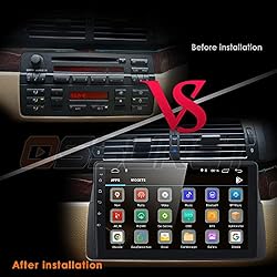 hizpo Android 10 Single Din Car Stereo Radio GPS