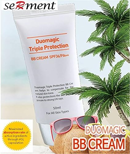 [Serment] Korean Cosmetics Serment Duomagic Tripple Protection BB Cream 30ML SPF40/PA++ UV With ASL Technology Whitening·Wrinkle free For All Skin Type [DBC]