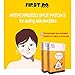 ARTPE FIRST DO SPOT MASTER PATCH, 10 Patches - Hydrocolloid Bandages Acne Spot Treatment, Absorbing Microneedle Spot Dot, Drug-free Non-drying, Helps Blemishes Clear for Troubled Skin