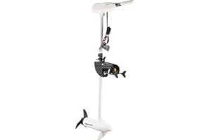 NEWPORT VESSELS Newport L-Series 62lb Thrust Transom Mounted Saltwater Electric Trolling Motor w/LED Battery Indicator (40" Shaft)