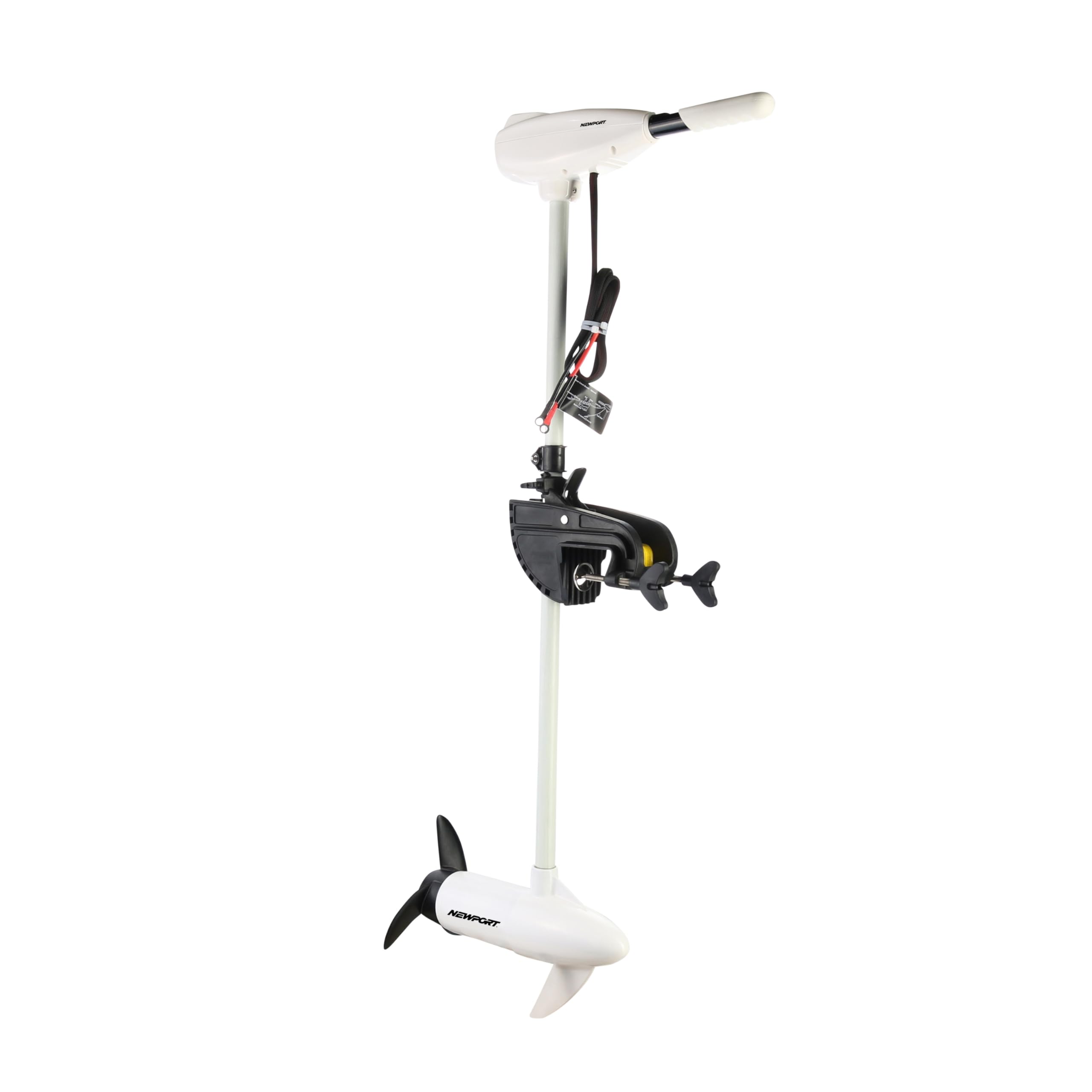 Photo 1 of ***FOR PARTS ONLY**** Newport L-Series 62lb Thrust Transom Mounted Saltwater Electric Trolling Motor w/LED Battery Indicator (40" Shaft)