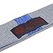 Running Headband - the Perfect Sweatband for Athletic Workouts, Sports, & Yoga - Grey Bandana - Designed for Women Borrowed by Men - by Red Dust Active