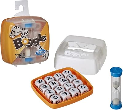 Hasbro Gaming Boggle Word Search Family Game Travel Case 90 Seconds
