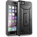 SUPCASE [Unicorn Beetle Pro Series] Case Designed for Apple iPhone 6 Plus 5.5 Inch display w/ Built-in Screen Protector (Black)