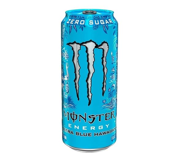 MONSTER ENERGY ULTRA BLUE HAWAIIAN ZERO SUGAR (16OZ)