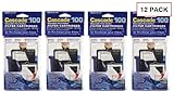 Cascade Filter Replacement Cartridges for Cascade 100 Hang-on Power Filters, 12-Pack