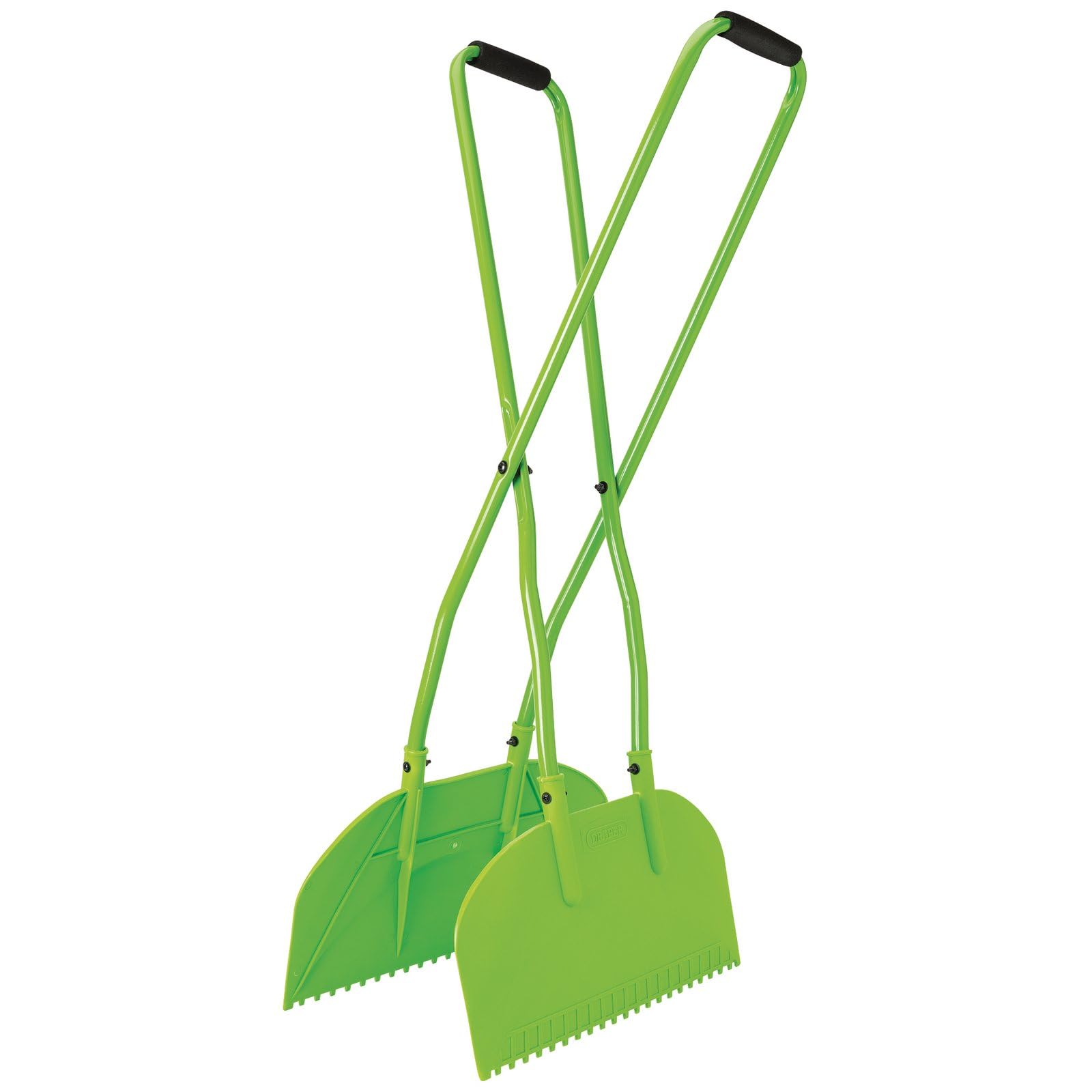 Draper Leaf Grabber Heavy Duty | Garden Tools Grass Leaf Collector | Long Handled Gardening Tools | 82899, Green