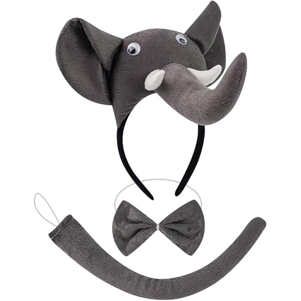 Déguisement d'éléphant en polaire pour enfant : gilet en forme d'animal fait main - France
