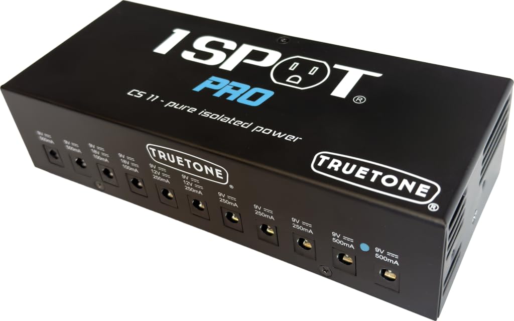 Photo 1 of 1 SPOT Pro CS11 Expandable Guitar Pedal Power Supply with 11 Isolated Outputs, 9V 12V 18V, Studio Power for Your Pedalboard
