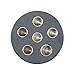 Hopkins Towing Solutions 52027 7 Way Pin Type Trailer End Connector with Cable Protector