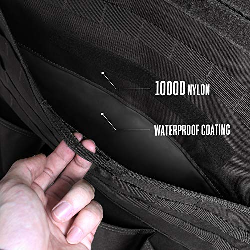 WYNEX Car Seat Back Organizer, Tactical Molle Vehicle Panel Universal