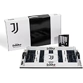 Binho Board Classic Board Game Juventus Edition - 2-Player Fast-Paced Finger Flicker Pinball Family Board Games - Portable Tabletop Sports Game Set for Any Occasion