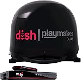 Winegard Dish Playmaker Bundle Automatic Satellite Antenna, Black