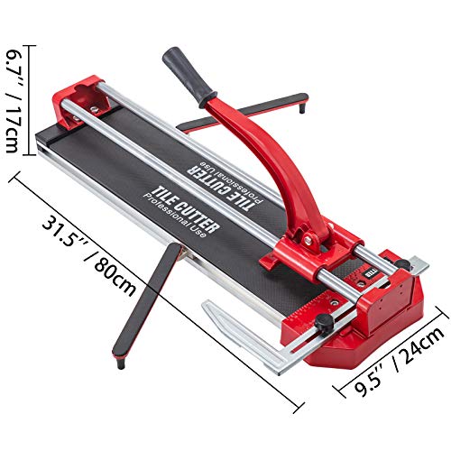 Mophorn 24 Inch Manual Tile Cutter Double Rails, Professional Tile