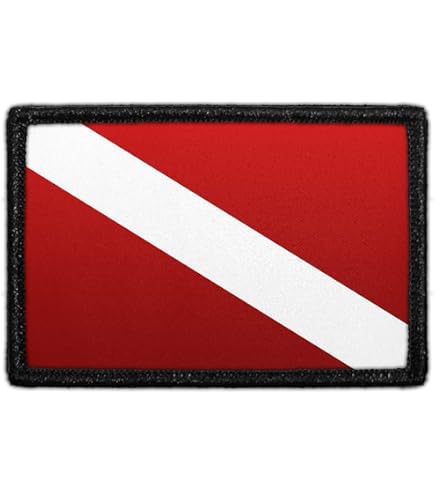 NITROX DIVER CHEVRON - SCUBA DIVING iron-on DIVE PATCH embroidered applique