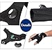 OOCC Half Finger LED Flashlight Gloves Night Fishing Gloves Luminous Multipurpose Glove for Repairing and Working in Darkness Places, Outdoor Sports, Fishing, Camping, Hiking, Running, One Pair