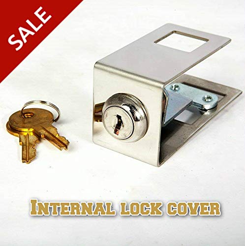 RV Hood Lock Security Kit Hidden Behind Grille Internal Lock Cover Easy to Install & Free Ebook by Stock4All